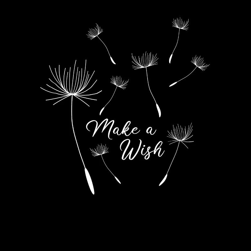 Make a Wish Pusteblume Dandelion Tattoomotiv Blume