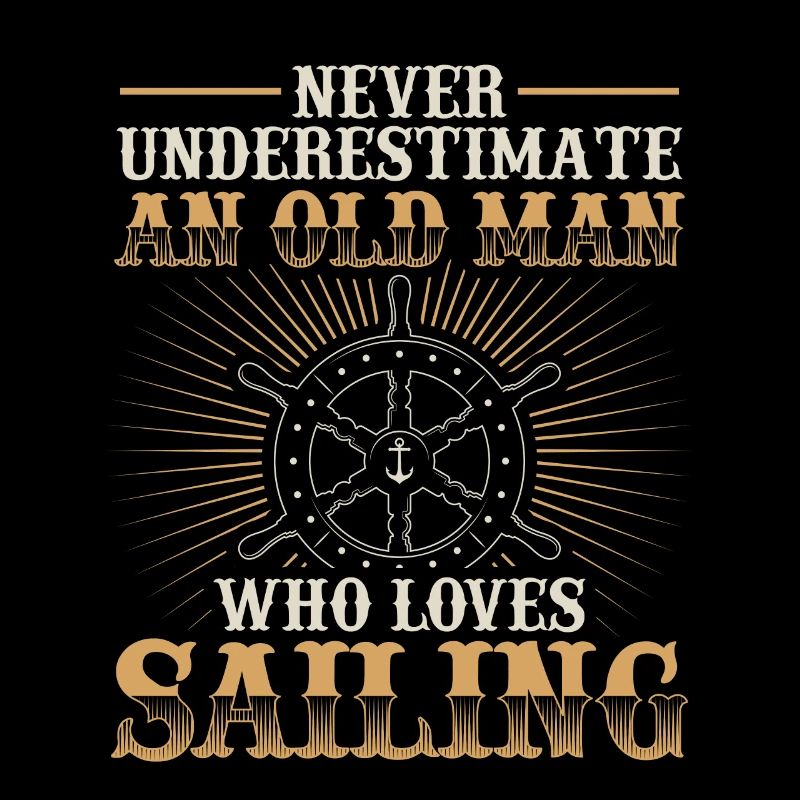 Sailing sailboat sailing ship boat captain gift