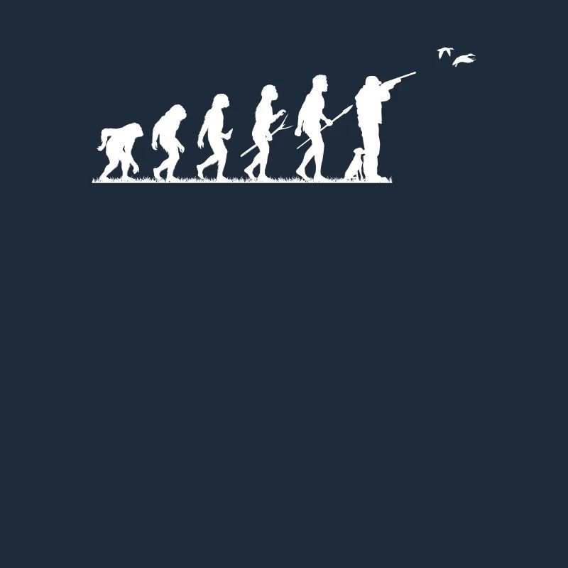 Jäger Jagd Evolution | Jagen Jägerin Geschenk