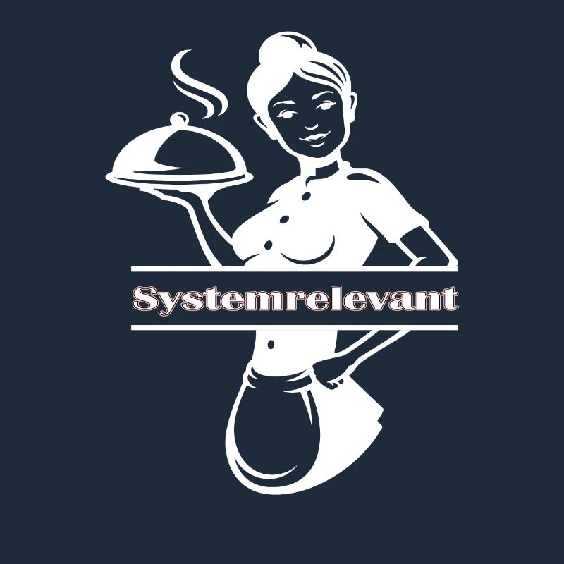 Kellnerin Restaurant Systemrelevant