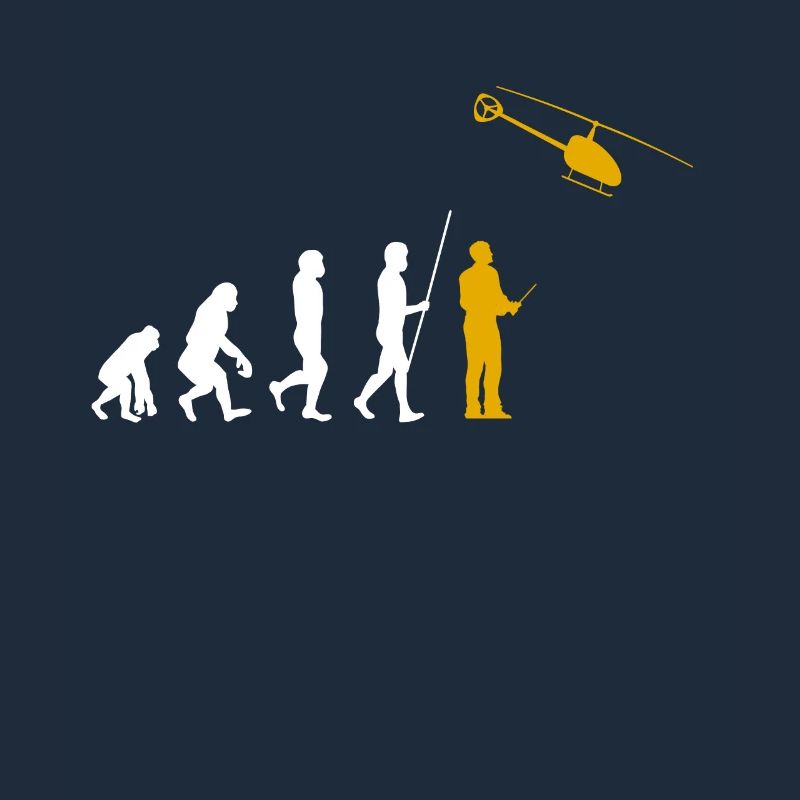 Evolution RC Helicopter Remote Controlled Model Ingues