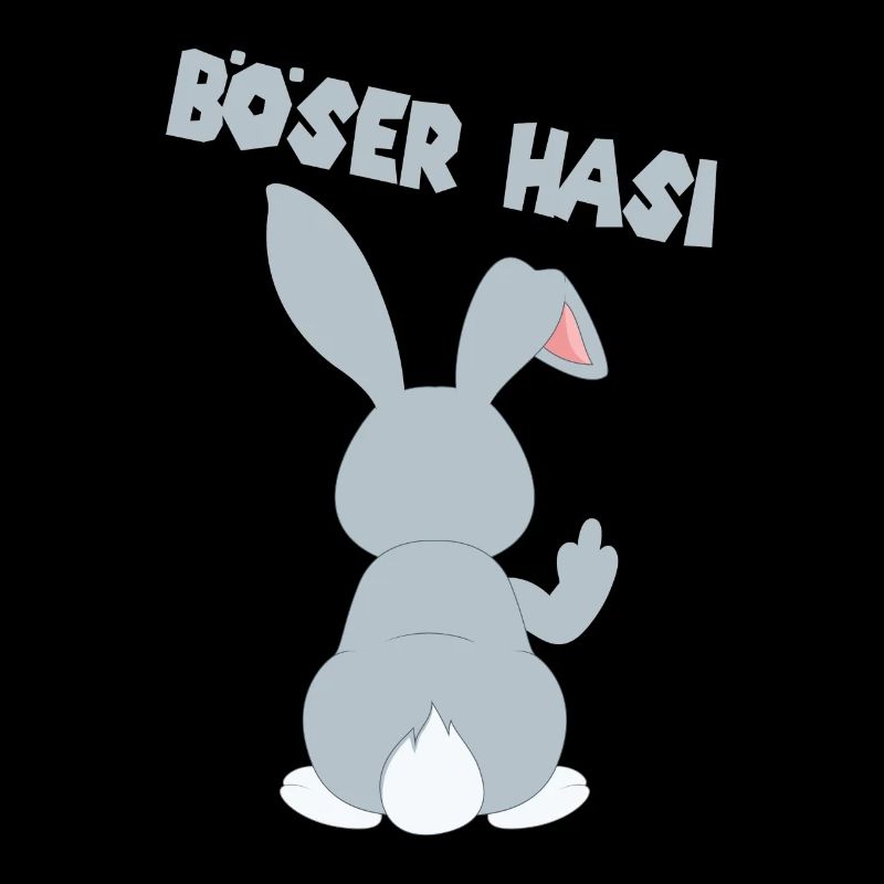 Böser Hasi böses Mädchen Selbstbewusst