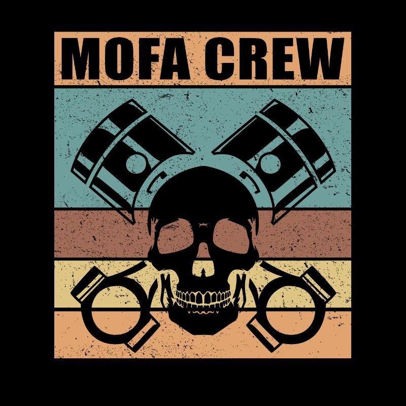 Mofa Mofafahrer Mofas Moped Mopedfahrer Geschenk