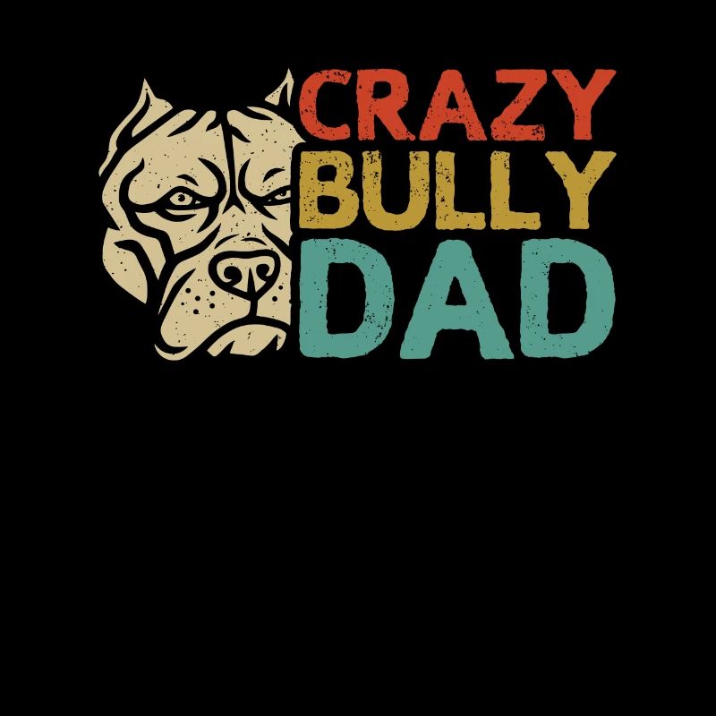 Cadeau de propriétaire de chien Bully Dad américain Bully