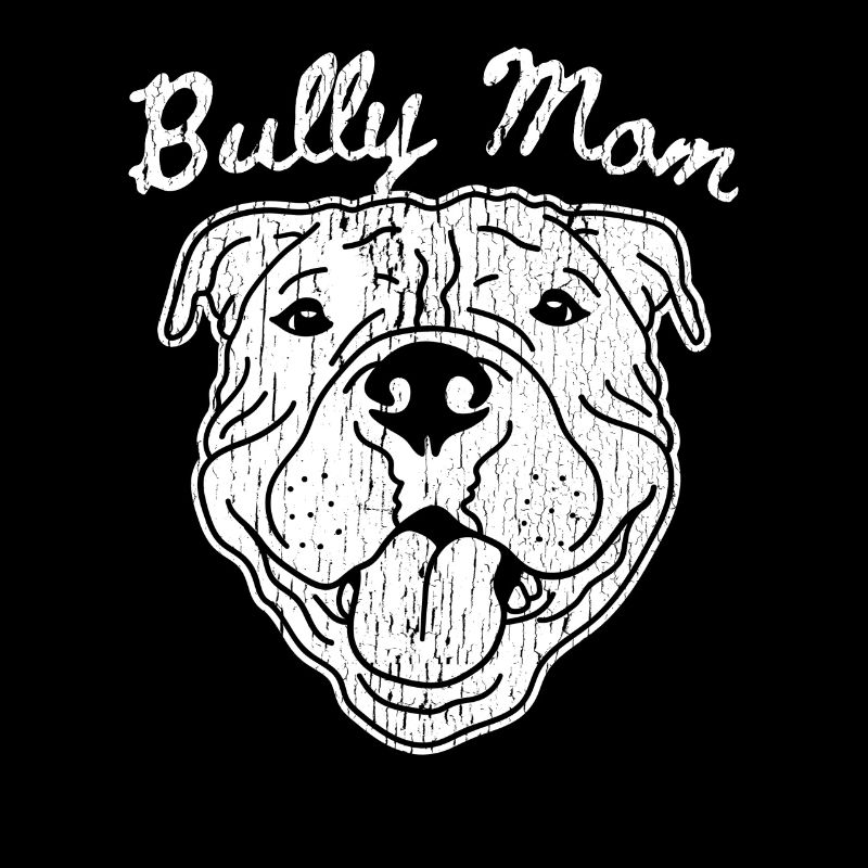 Cadeau de Bully américain propriétaire de chien Bully Mom