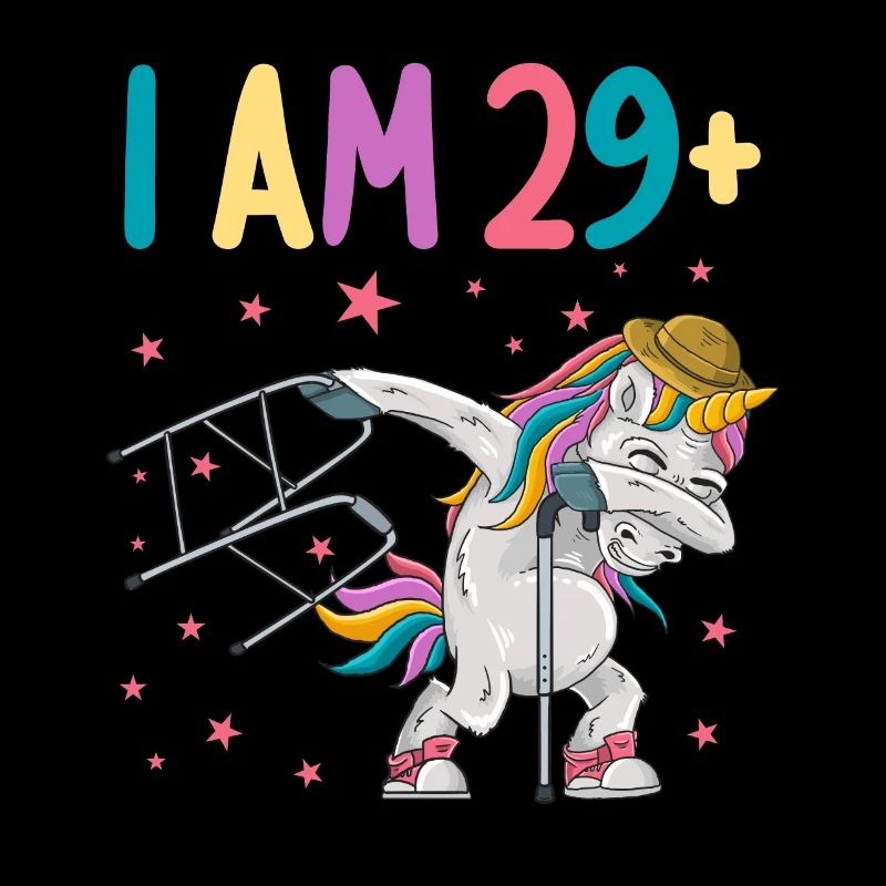 30 Jahre Einhorn ich bin 29+ 30. Geburtstag