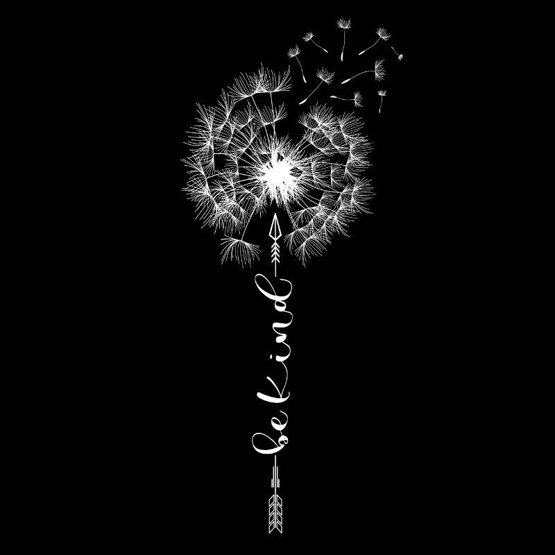 Be Kind Pusteblume Nett Höflich Löwenzahn Sommer