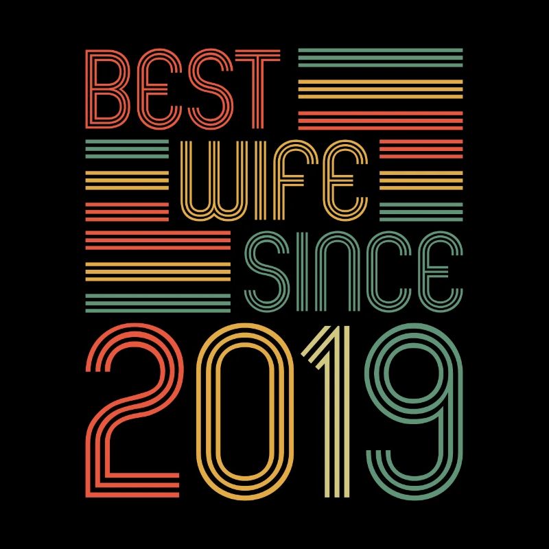 Beste Ehefrau seit 2019 2. Hochzeitstag