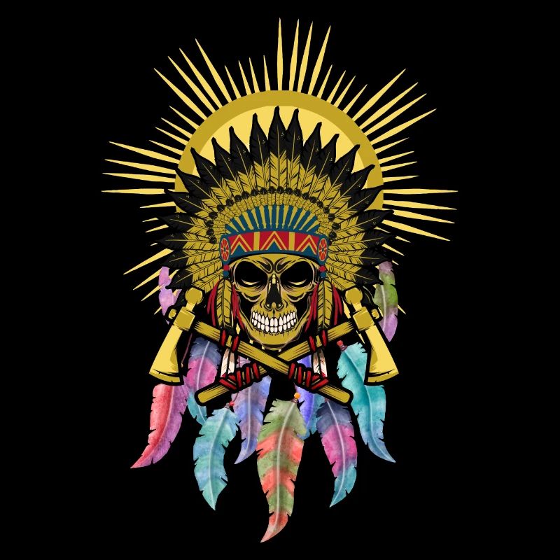 Dream Catcher Skull Chief