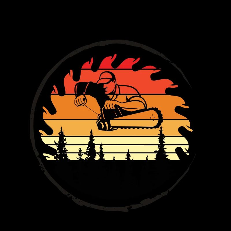 Tronçonneuse Axe Forester Bûcheron Scie Chaîne