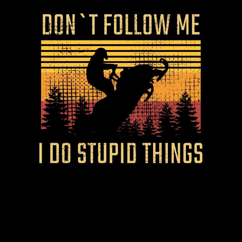 Snowmobiling Schneemobil