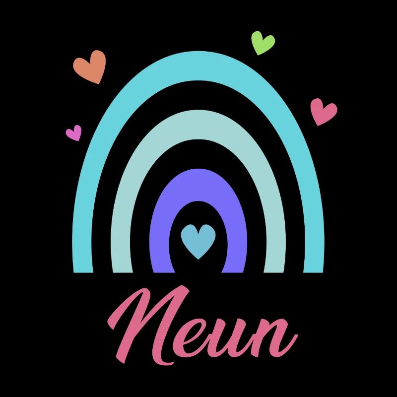 9. Geburtstag Regenbogen