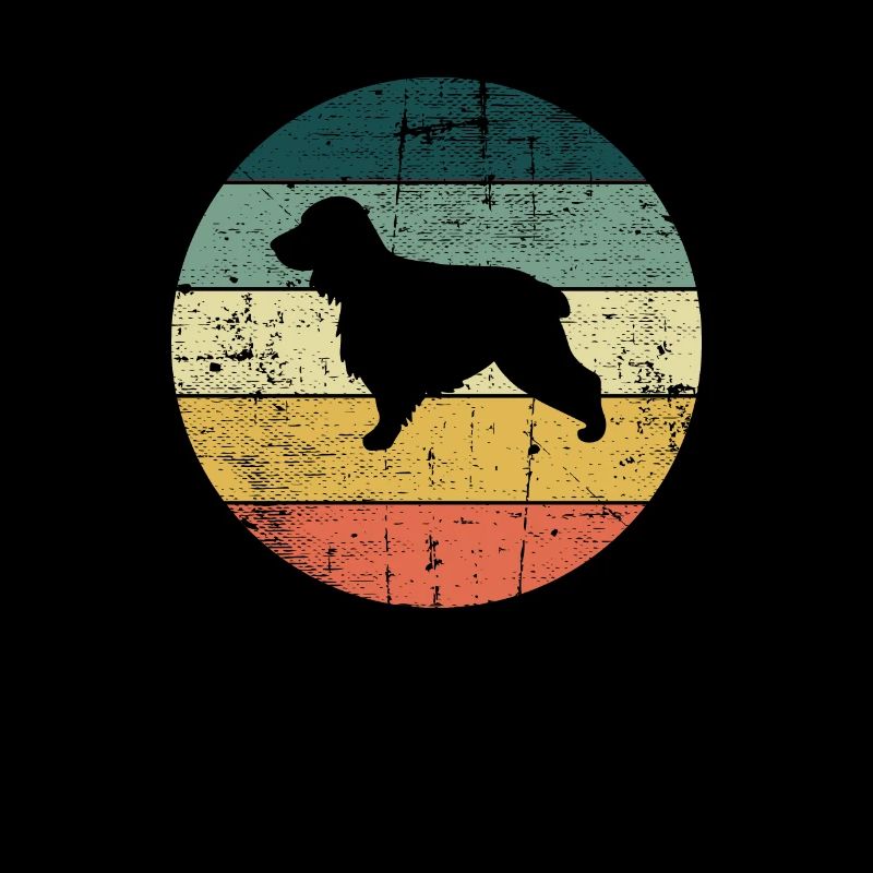 Cocker Spaniel Dog Dog Lover Retro Gift