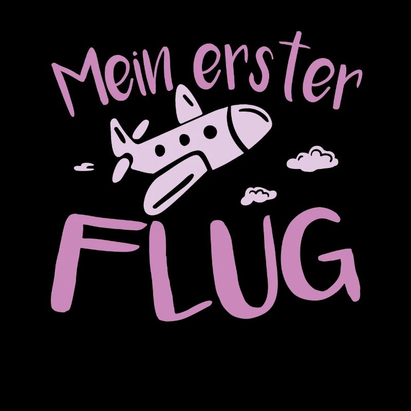 Mein Erster flug mädchen