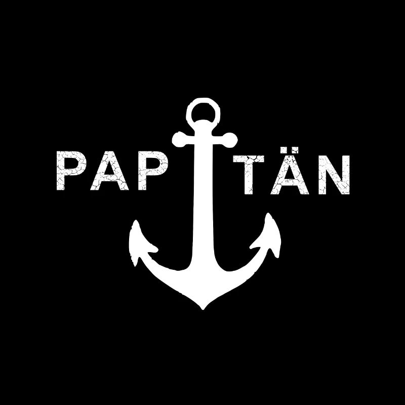 PAPITÄN - Vater - Anker - Geschenkidee