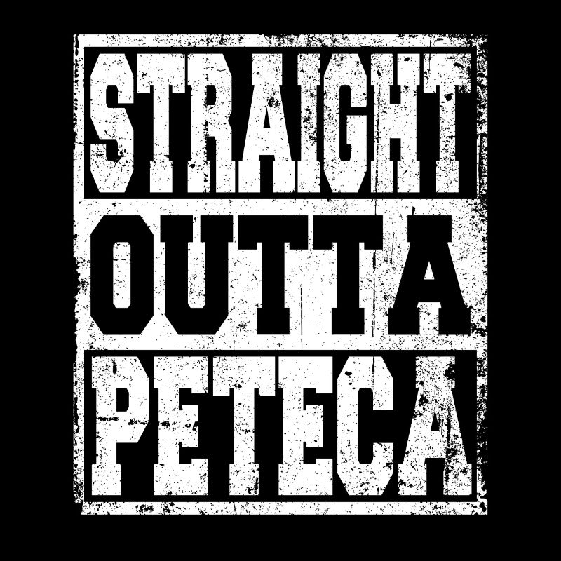 Peteca Spruch lustig