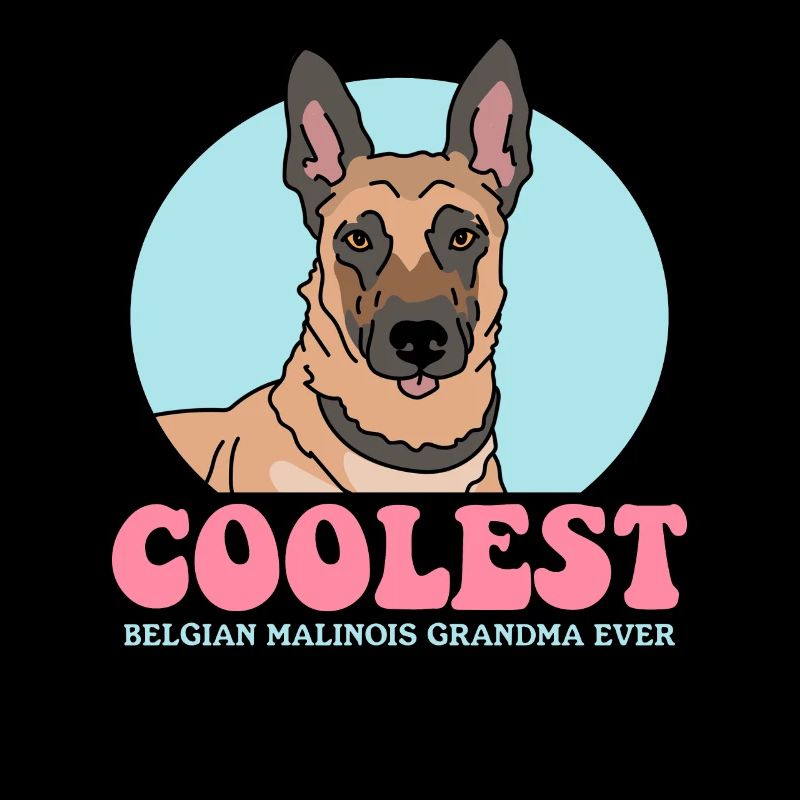 Malinois Grandma Belgischer Schäferhund Geschenk