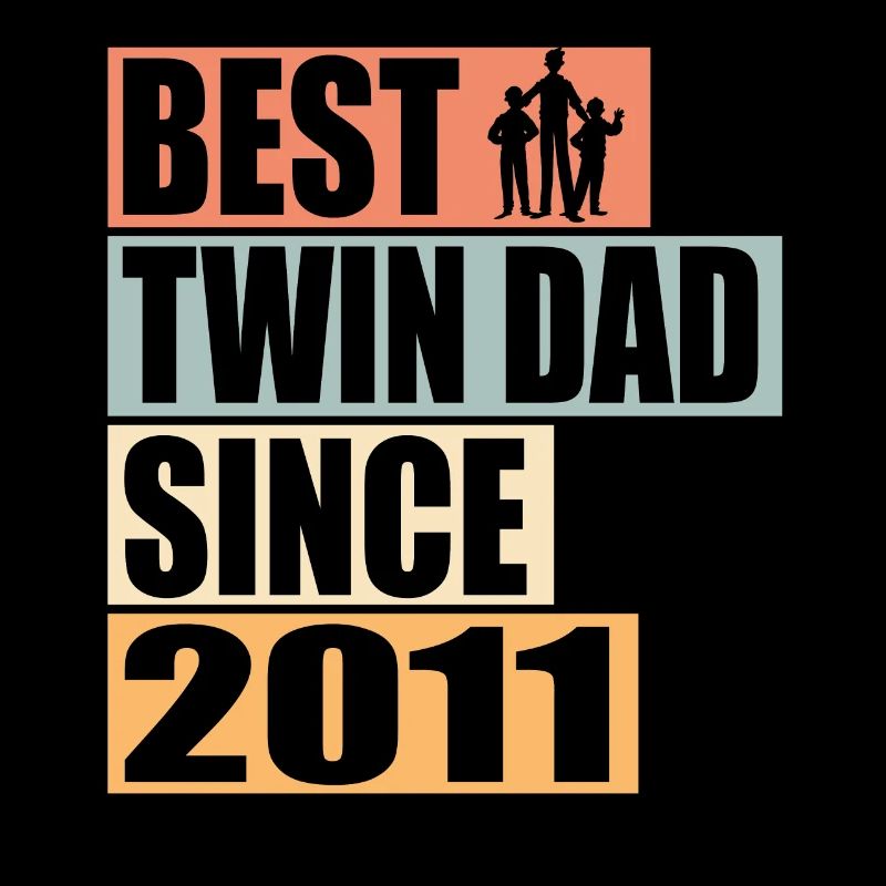 Zwillinge Vater Zwillingsvater seit 2011