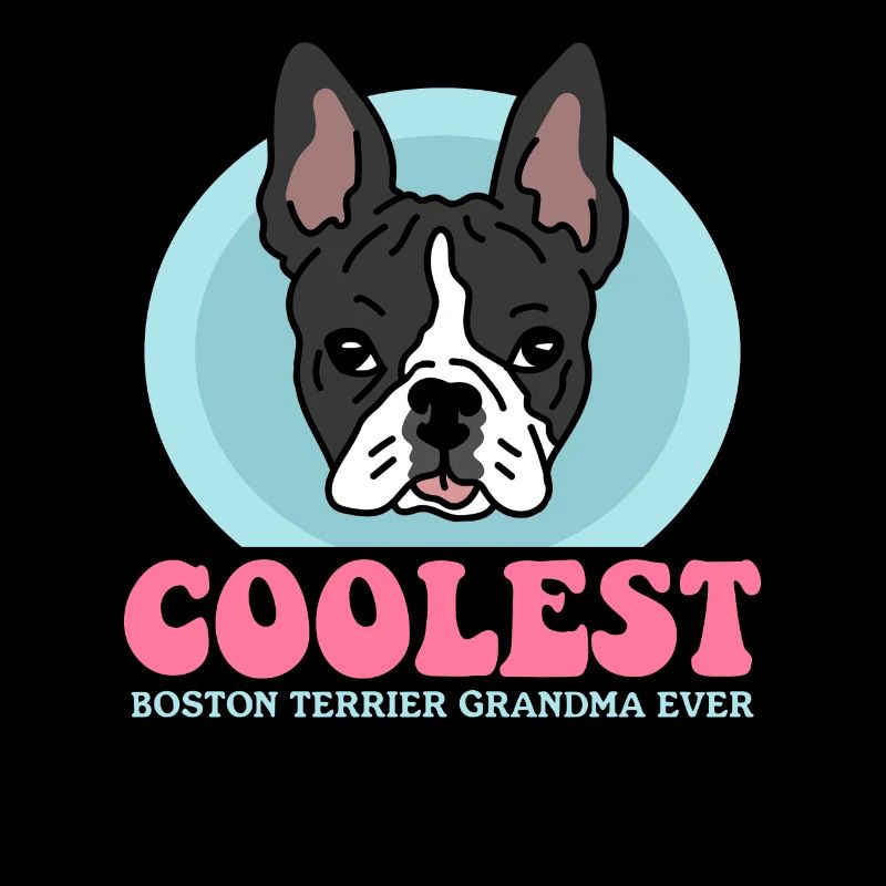 Boston Terrier Grandma Hundebesitzer Geschenk