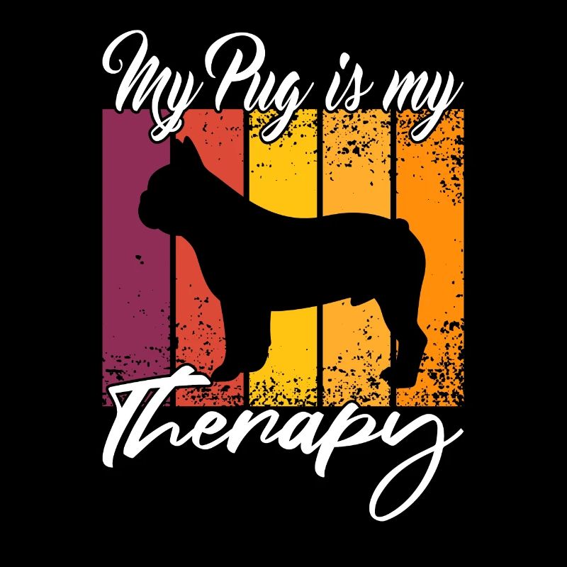 My Pug is my therapy