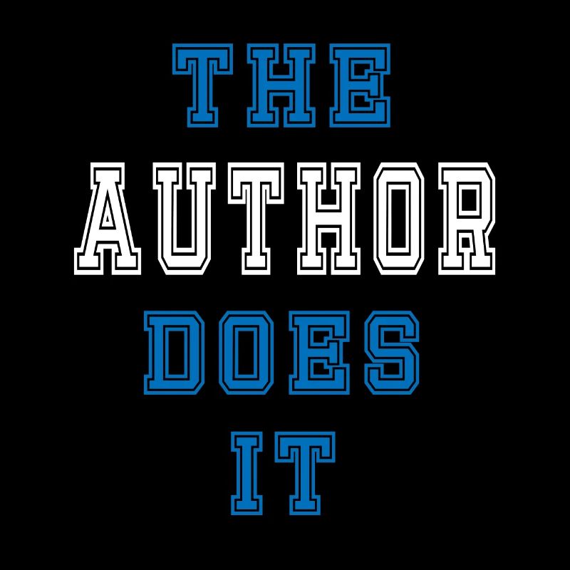 The Autor does it Autor Geschenk