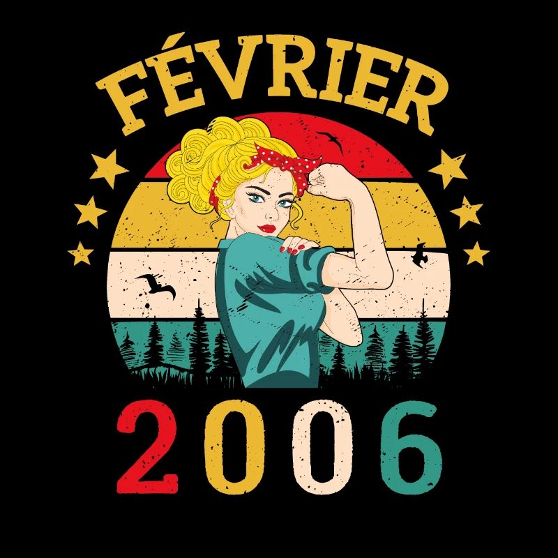 Février 2006 anniversaire idée cadeau vintage 2006