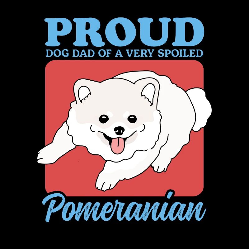 Pomeranian Dad Zwergspitz Hundebesitzer Geschenk