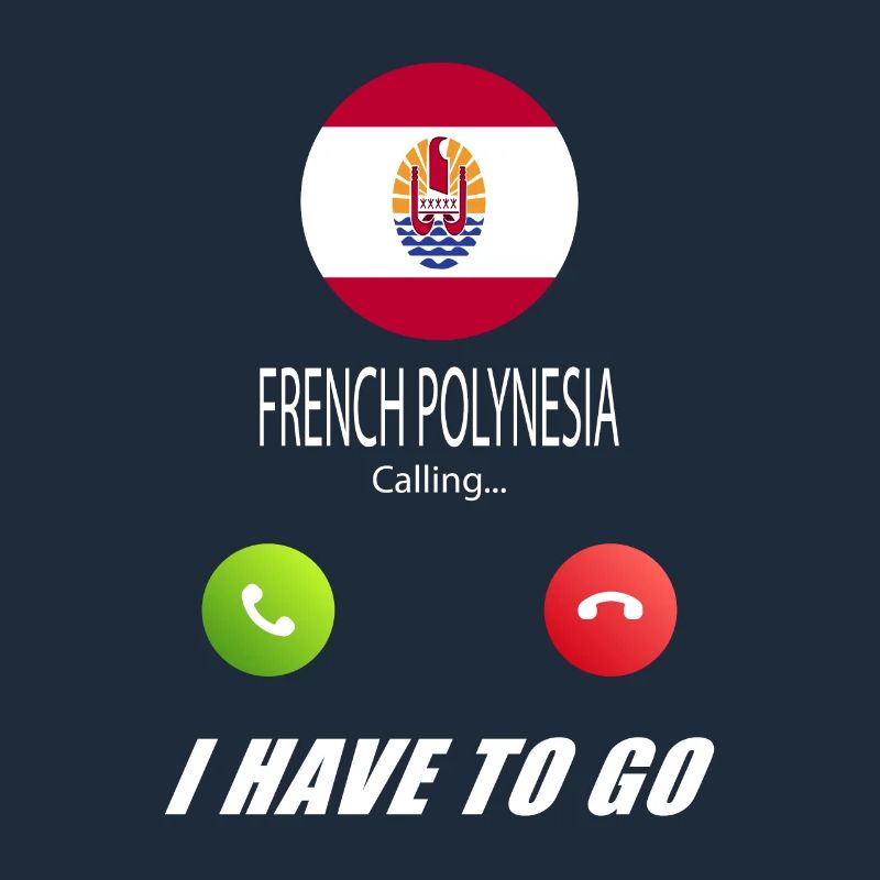 Français Polynésie appelle les drapeaux lusiger