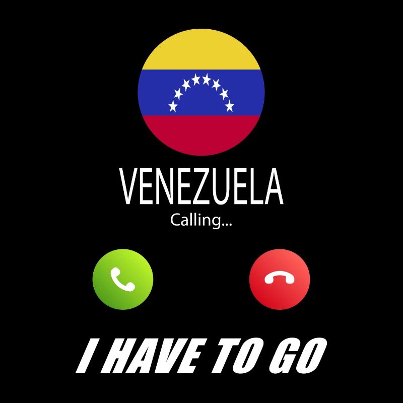 Venezuela ruft an Lusiger Flaggen Spruch