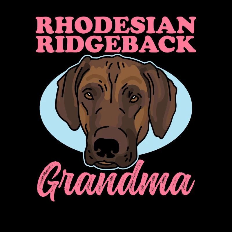 Rhodesian Ridgeback Grandma Hunde Geschenk
