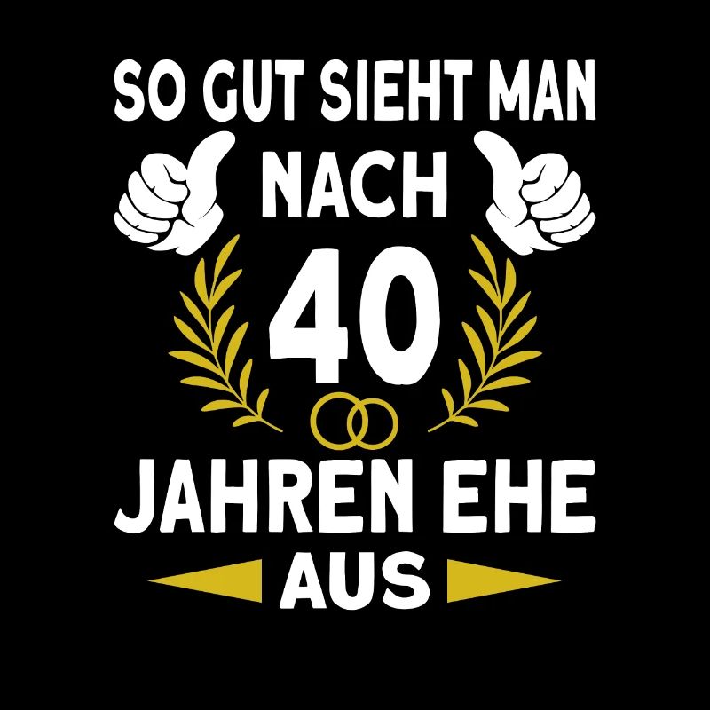 Rubinhochzeit 40 Hochzeitstag Ehemann Ehefrau