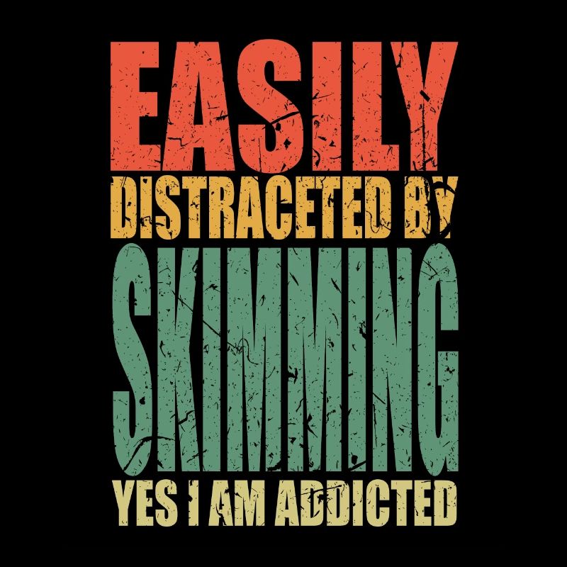 Skimming saying funny