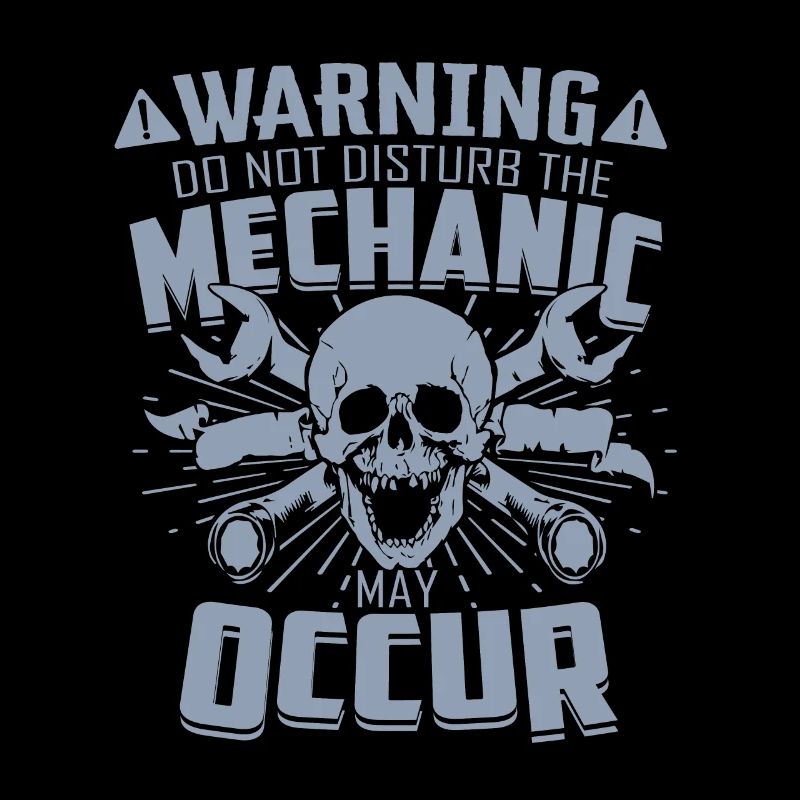 Ne pas déranger le mécanicien Blessures graves