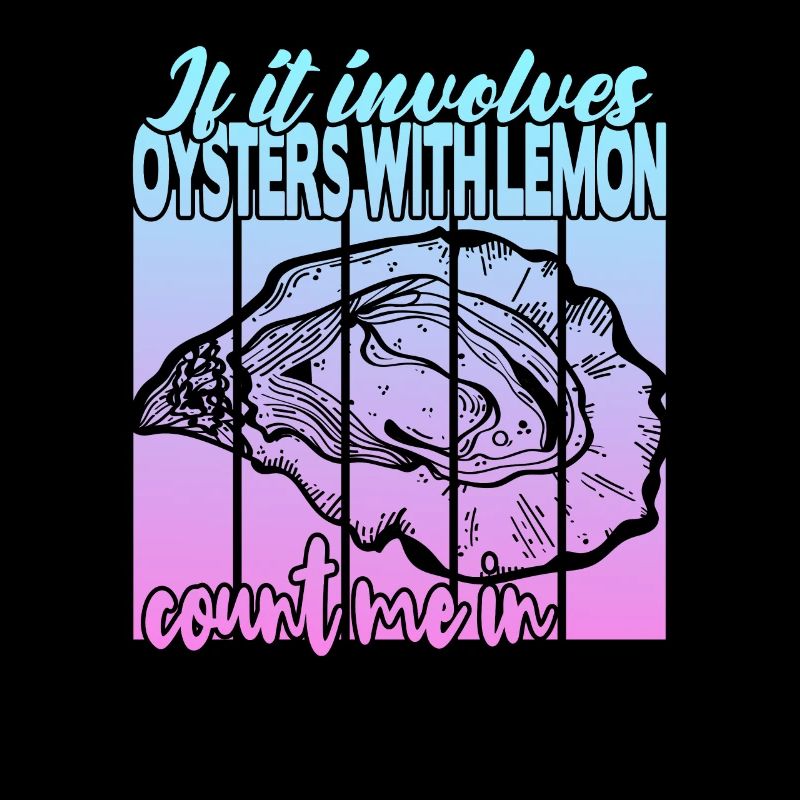 Oysters with lemon