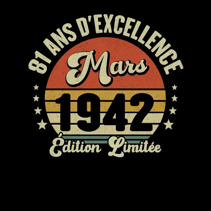 81 Ans D'excellence Mars 1942 Édition Limitée