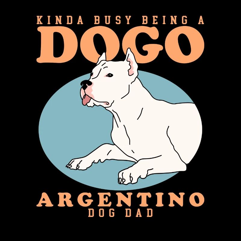 Dogo Argentino Dad Hundebesitzer Geschenk