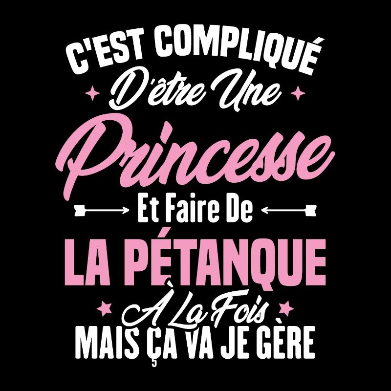 Princesse et pétanque