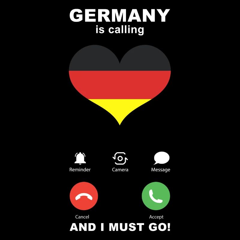 Germany is calling Germany Heart Souvenir