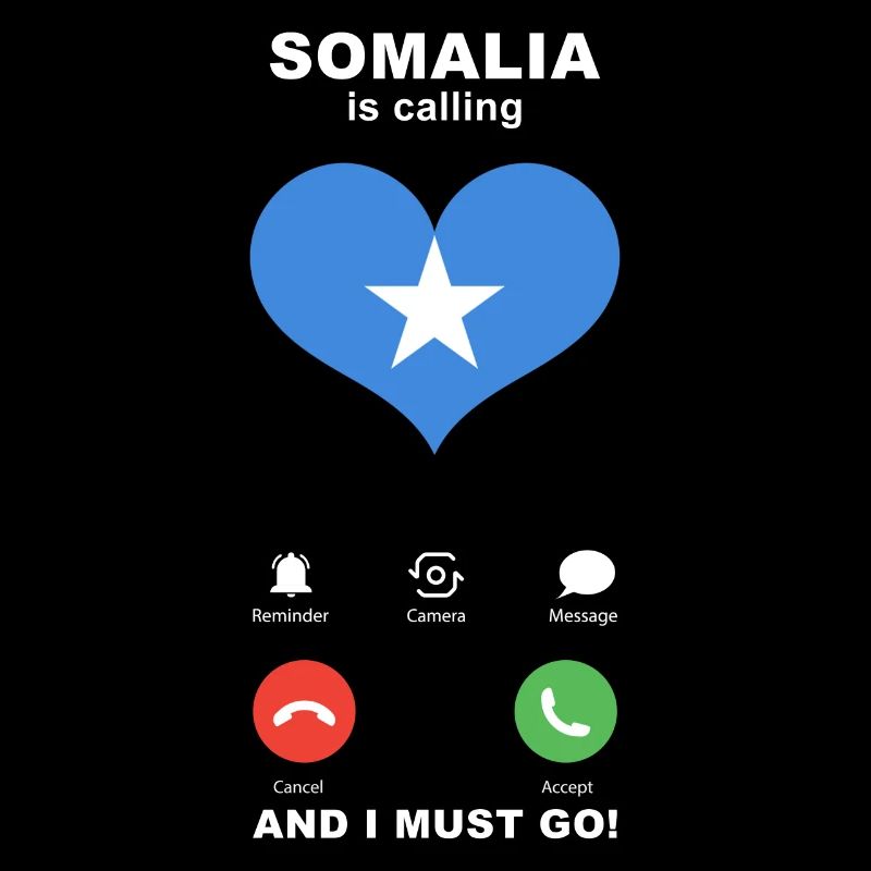 Somalia is calling Somalia Herz Souvenir