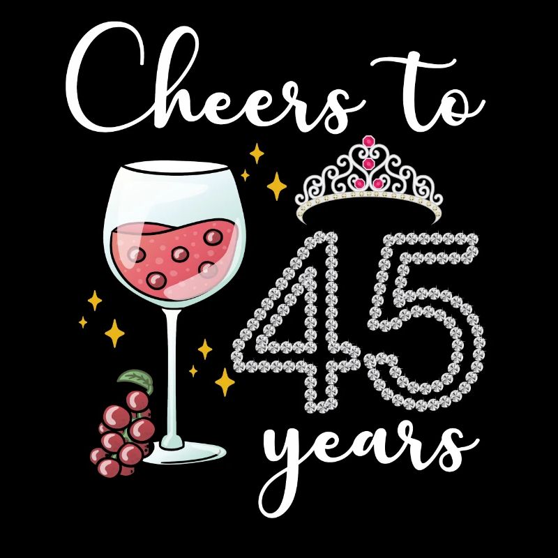 Vive les 45 ans de la célébration du 45e anniversaire