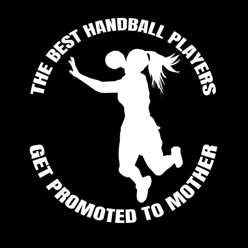 Handballeuse Joueuse de handball Maman Joueuse de handball Maman