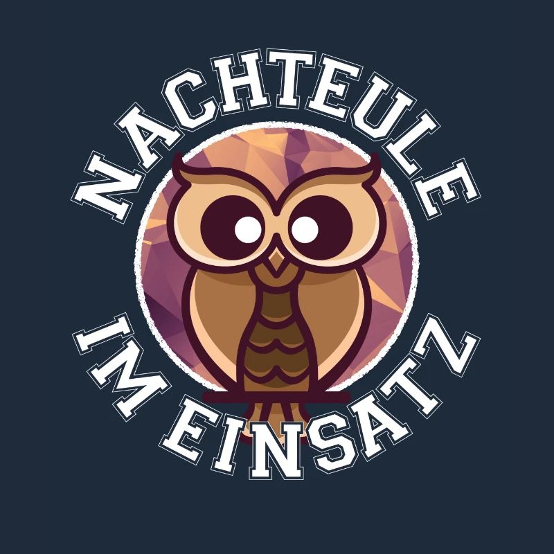 Nachteule im Einsatz Nachtdienst Eule