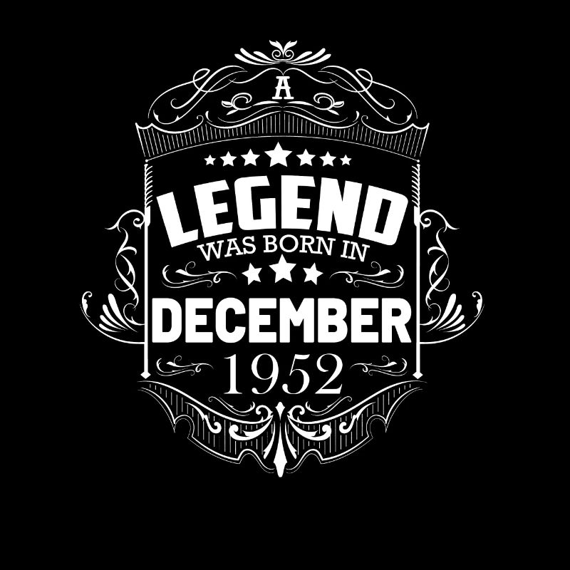 A legend was born in December 1952 70