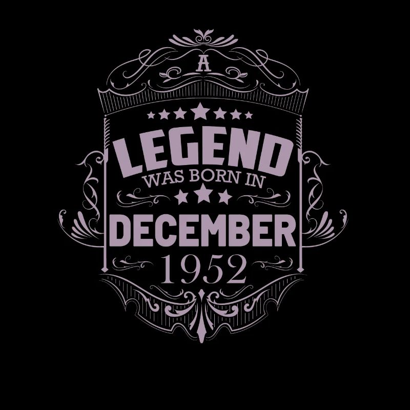 A legend was born in December 1952 70