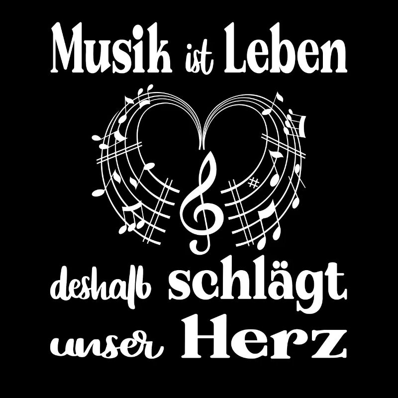 Musik ist Leben deshalb schlägt unser Herz
