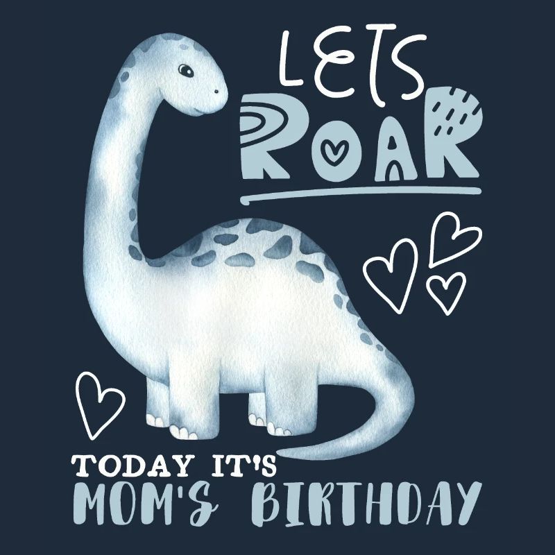 Dinosaurier Mama-Mutter, Geburtstag Glückwunsch