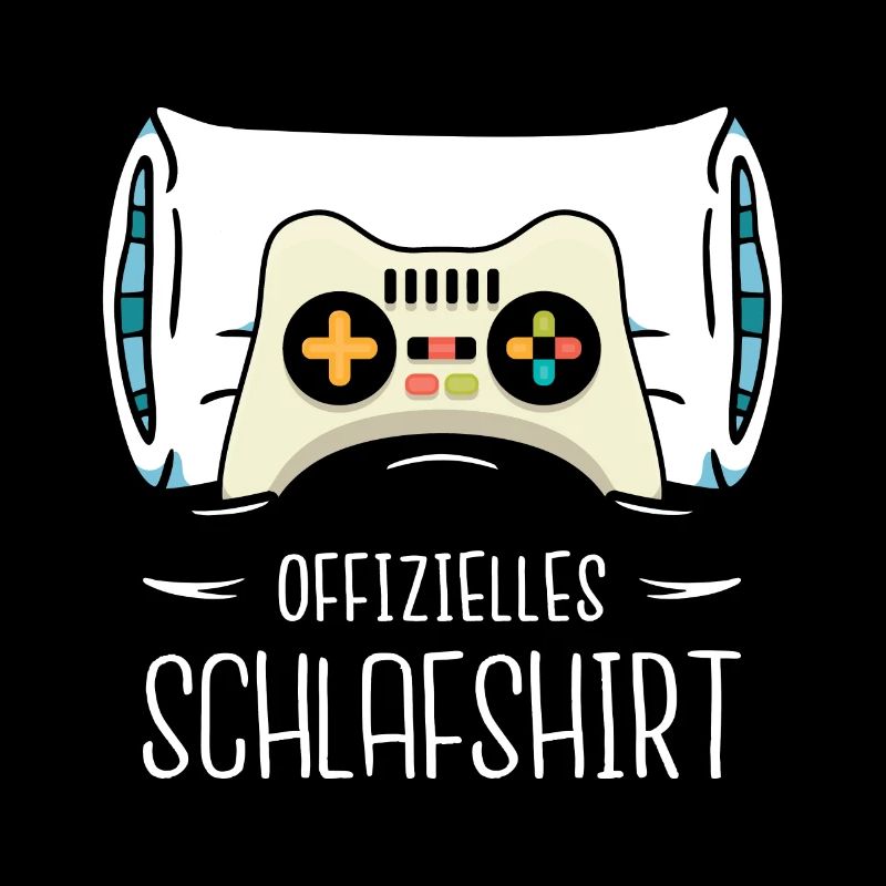 Offizielles Schlafshirt Game Controller Online