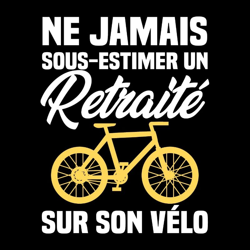 Ne jamais sous estimer un retraité sur son vélo