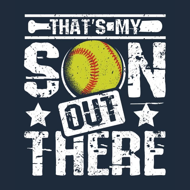 C’est mon fils là-bas qui joue au softball