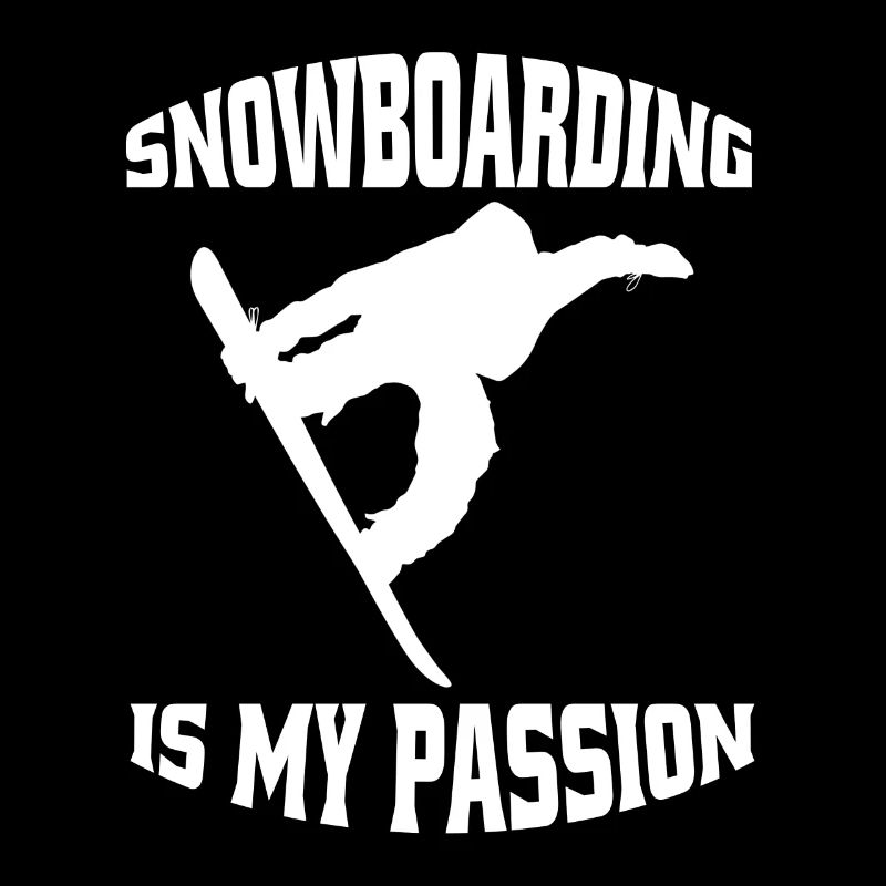 Snowboard Spruch Snowboardfahrer Wintersport